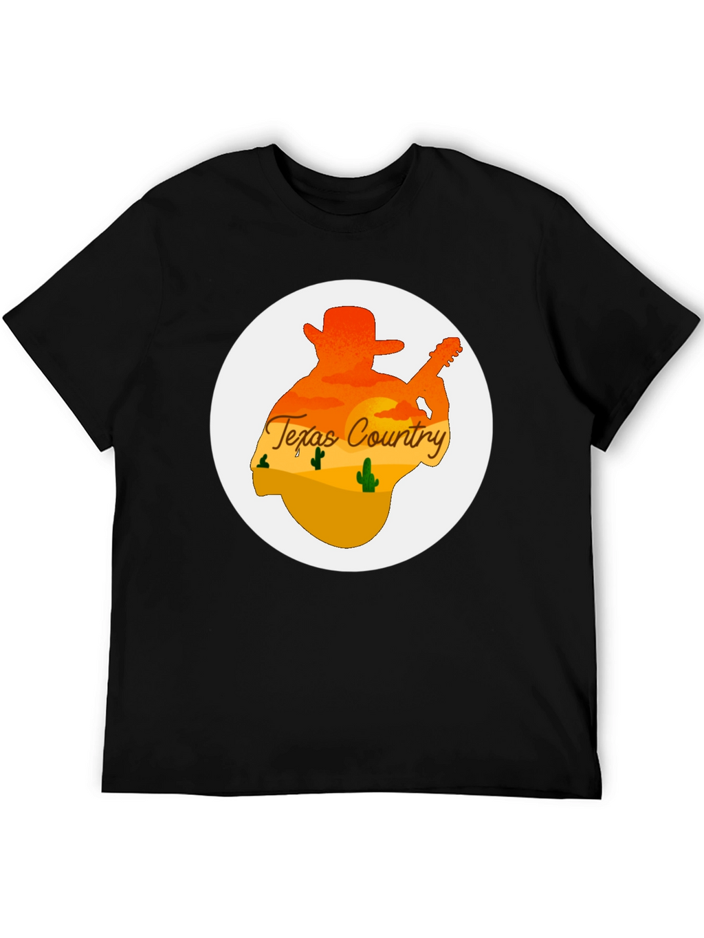 Texas Country Music Graphic Tee