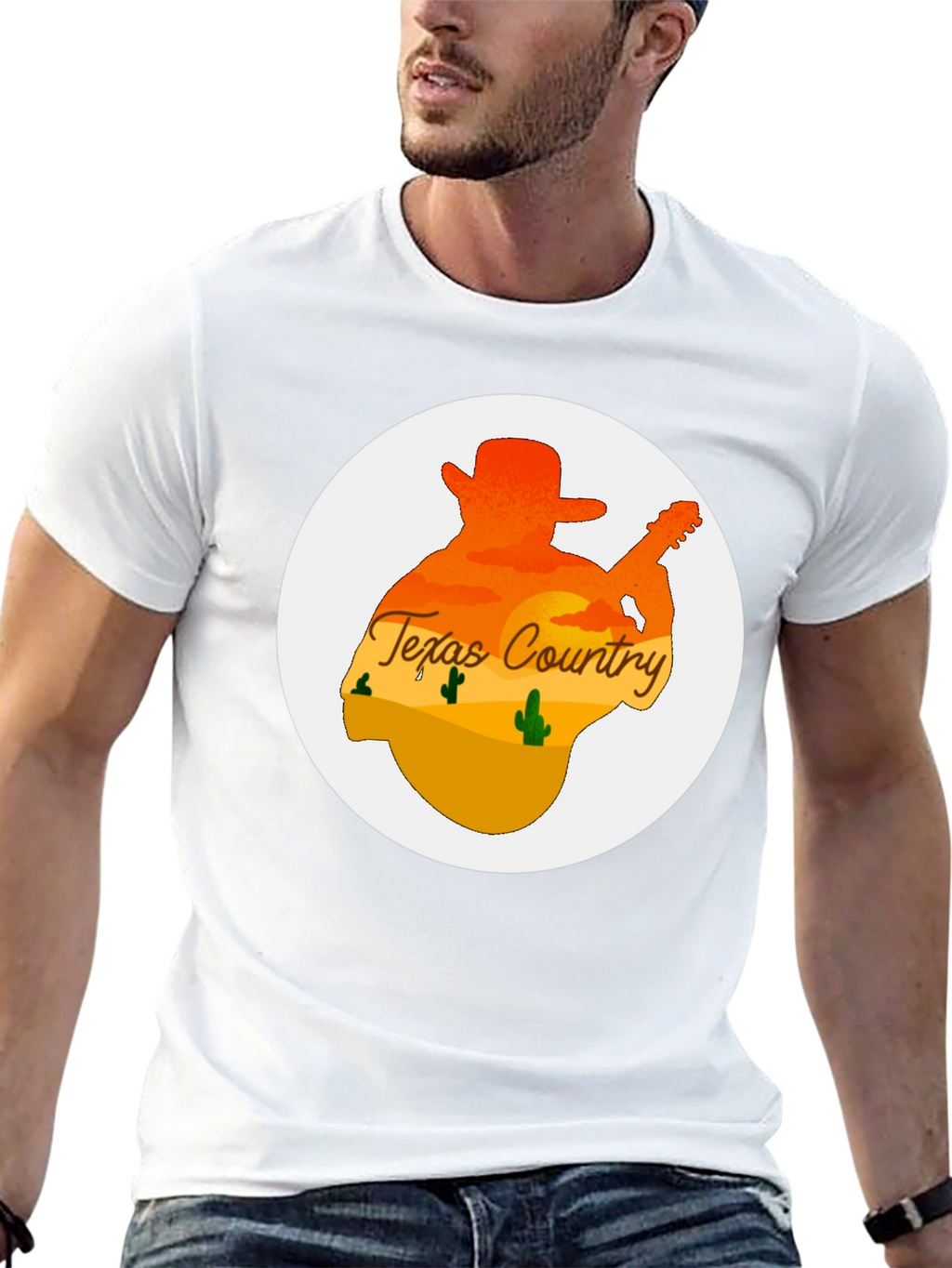 Texas Country Music Graphic Tee