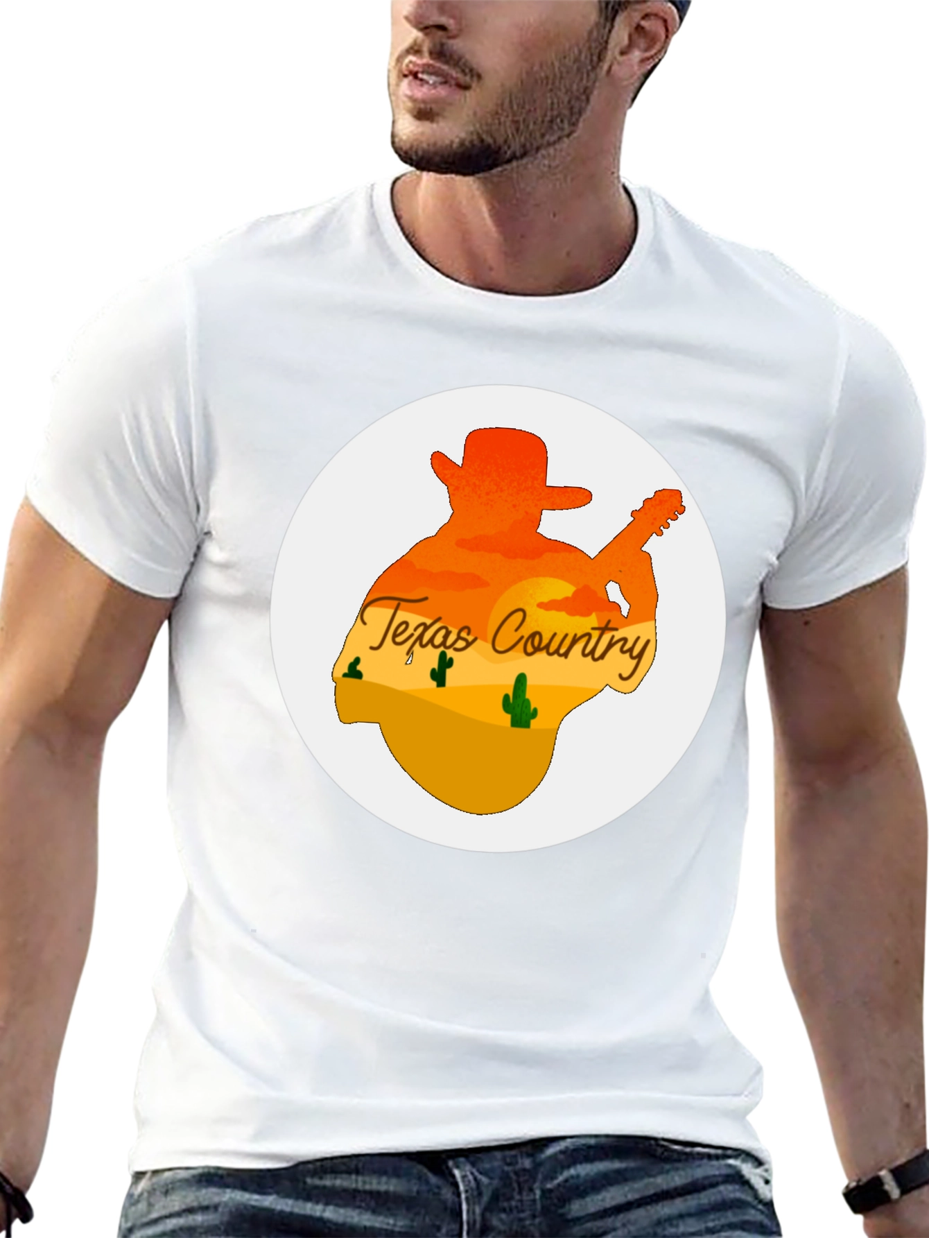 Texas Country Music Graphic Tee