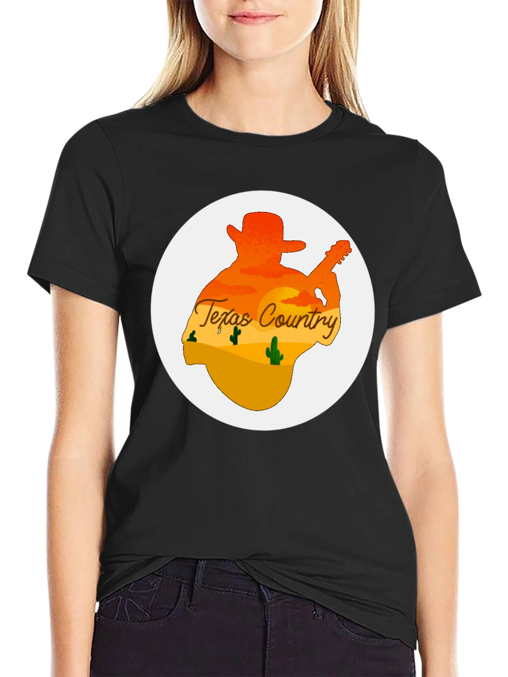 Texas Country Music Graphic Tee