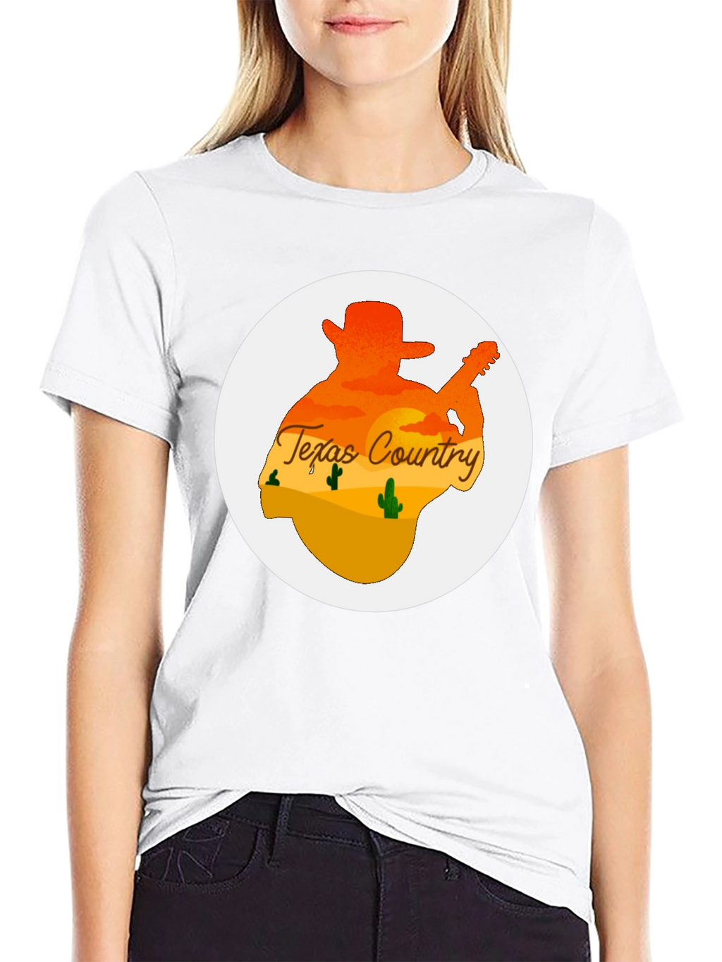 Texas Country Music Graphic Tee