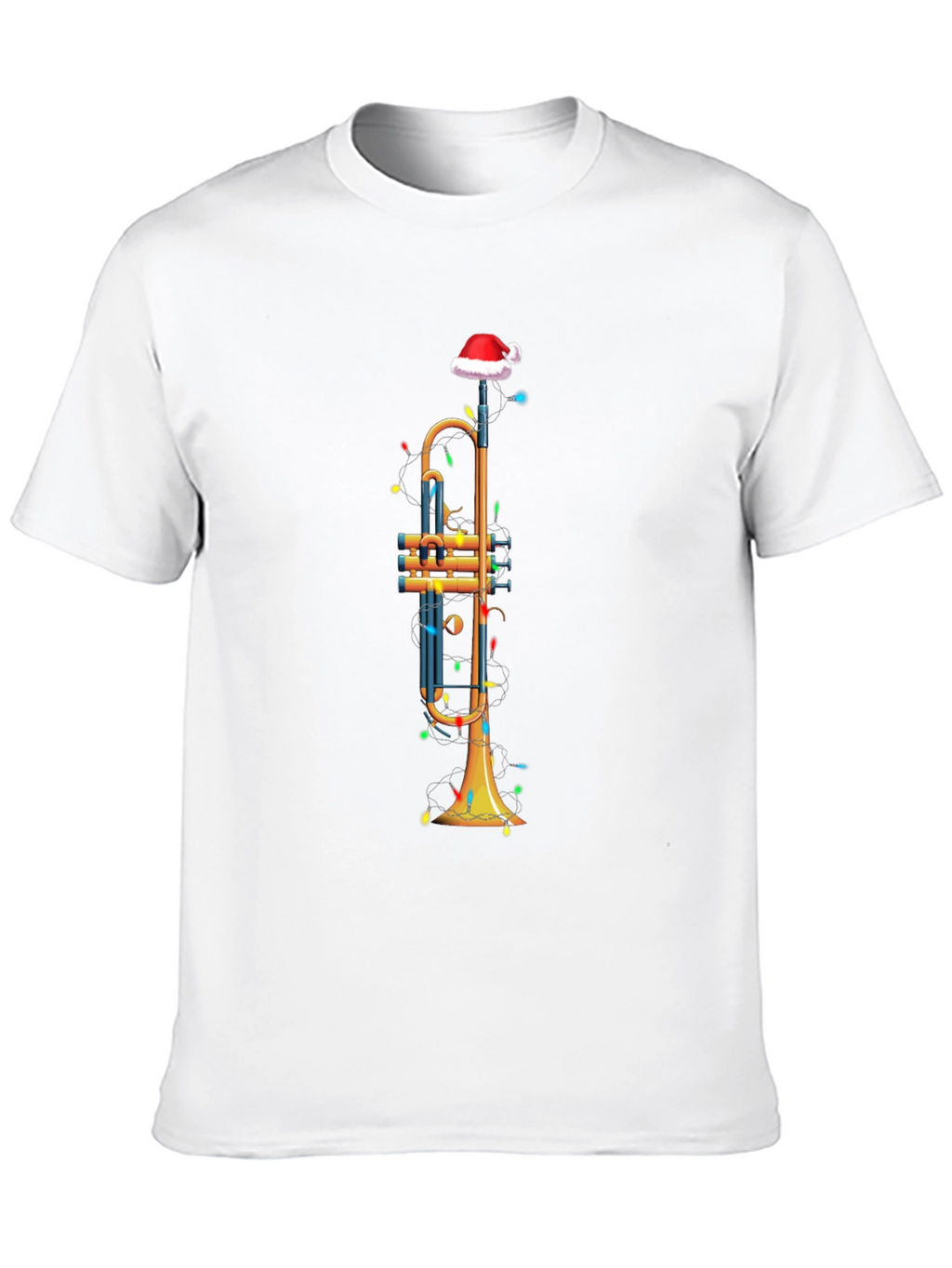Christmas Trumpet T-Shirt - Holiday Music Tee