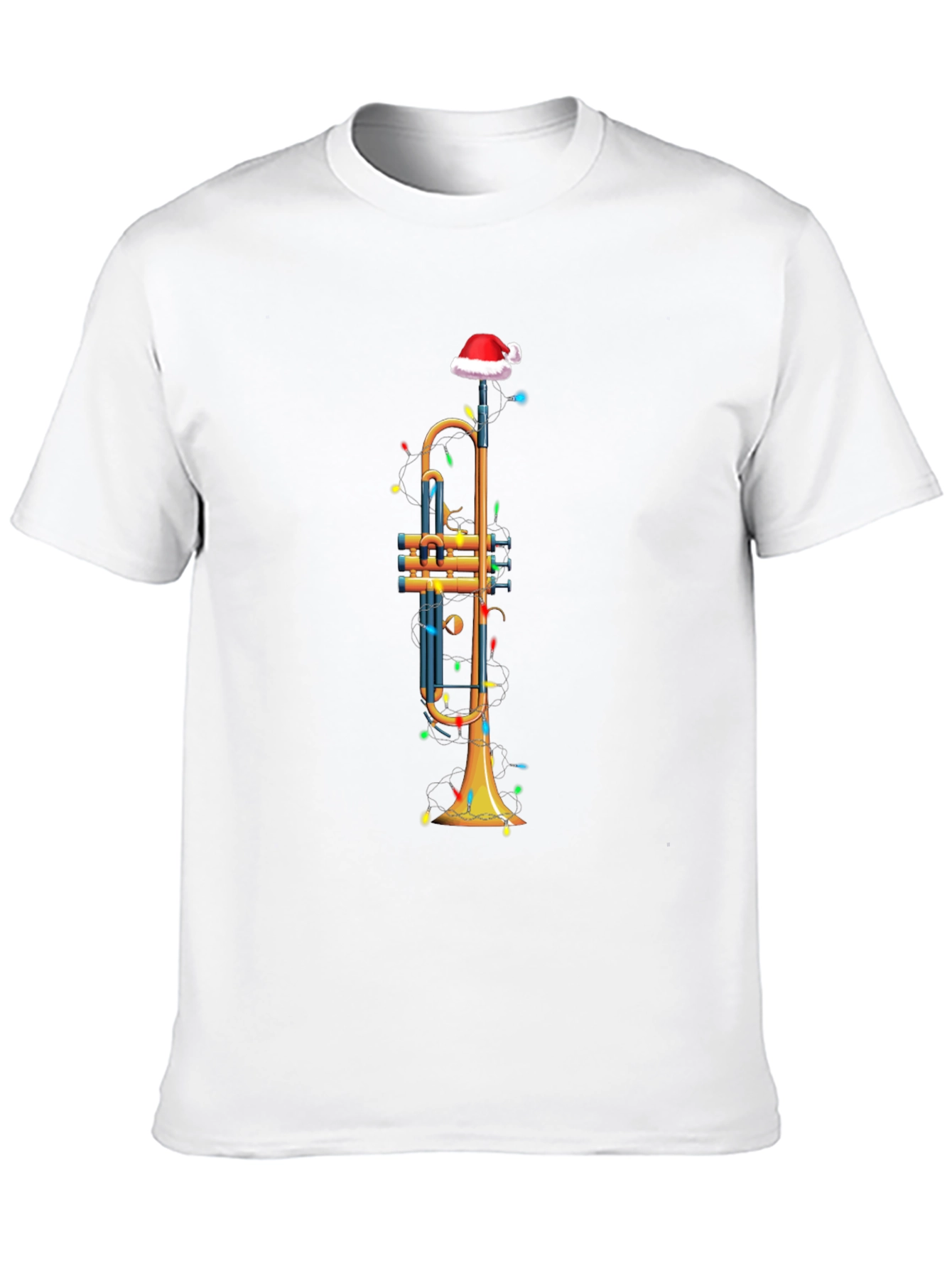 Christmas Trumpet T-Shirt - Holiday Music Tee