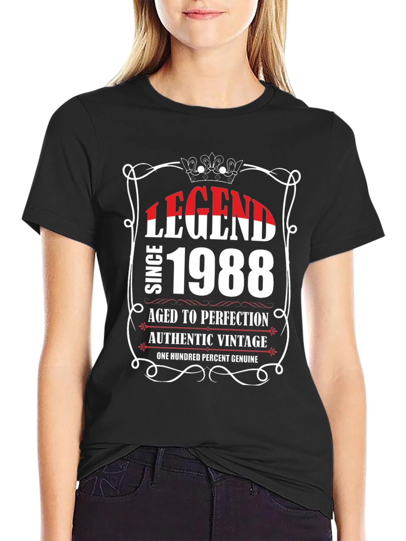 Legend Since 1988 Vintage Graphic T-Shirt