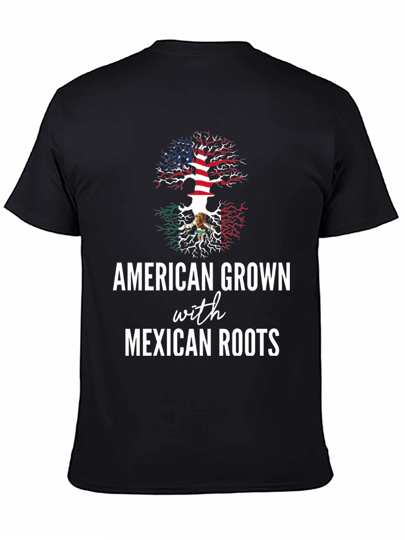 American Grown with Mexican Roots Tee