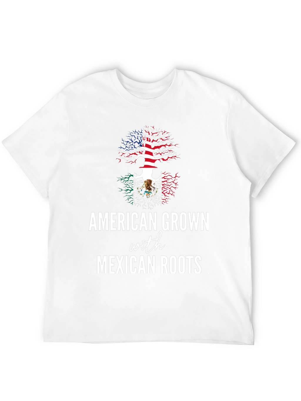 American Grown with Mexican Roots Tee