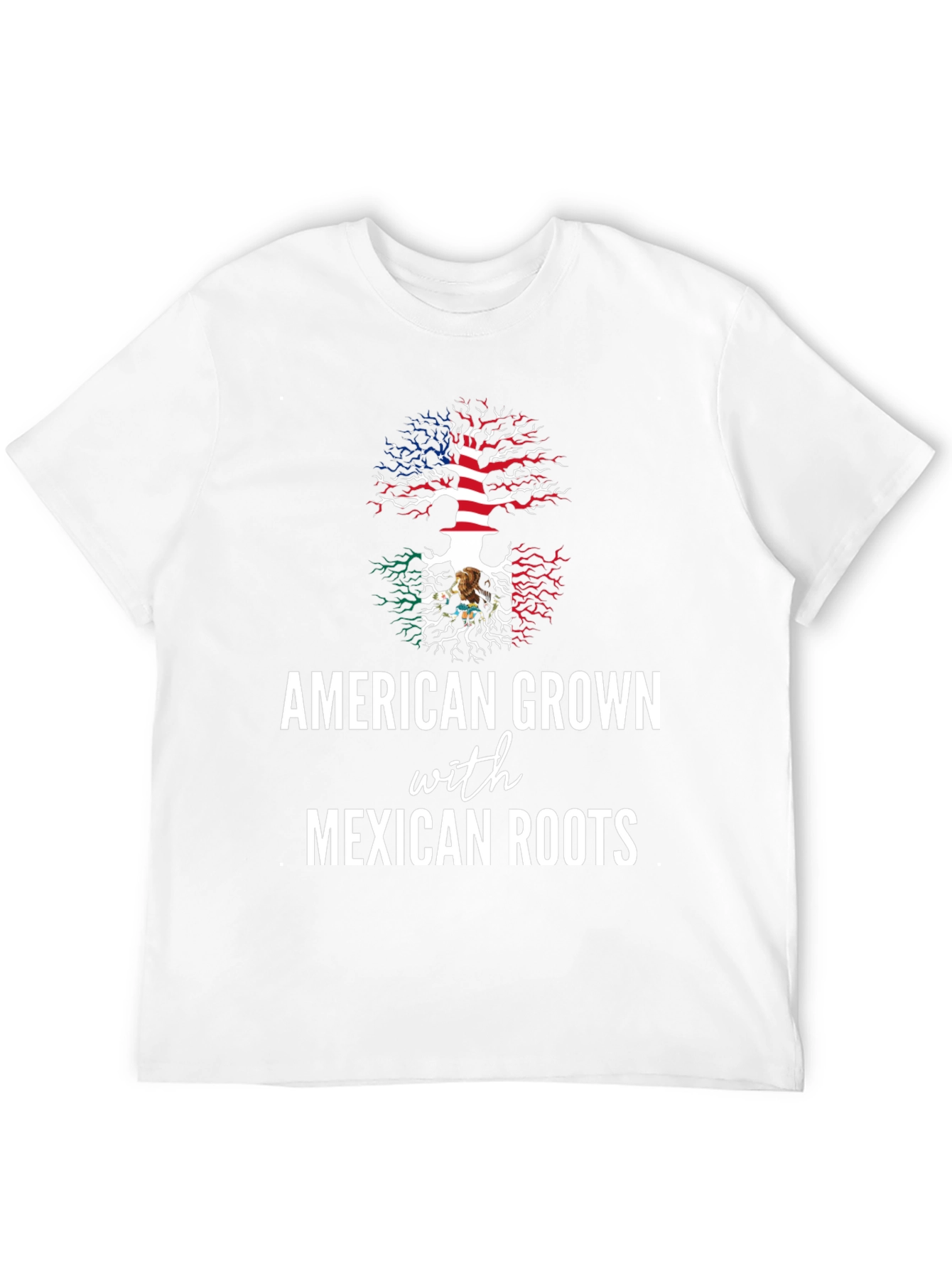 American Grown with Mexican Roots Tee