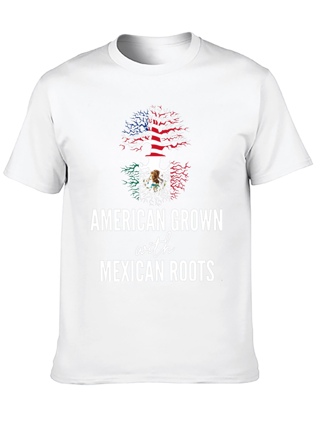 American Grown with Mexican Roots Tee