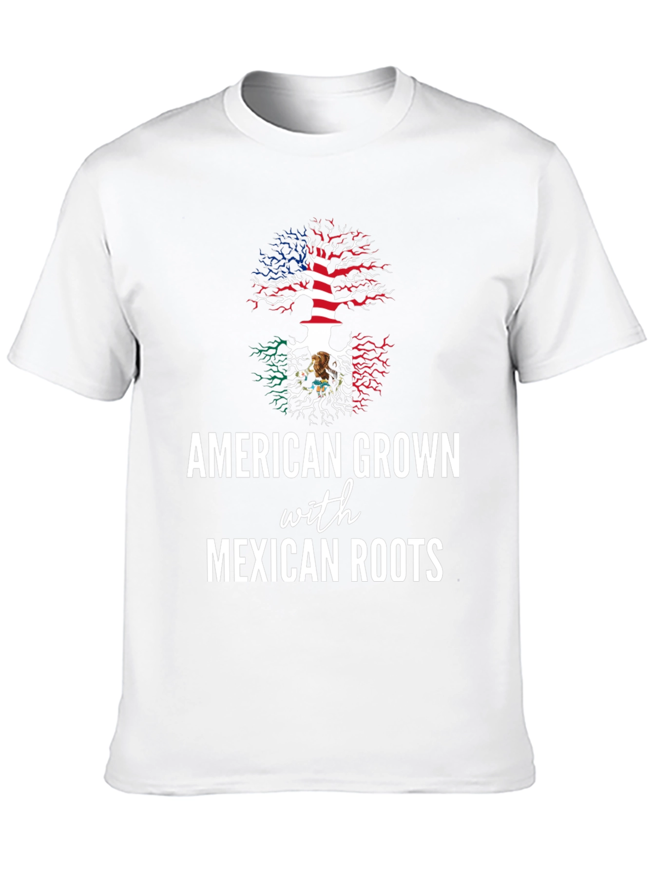 American Grown with Mexican Roots Tee