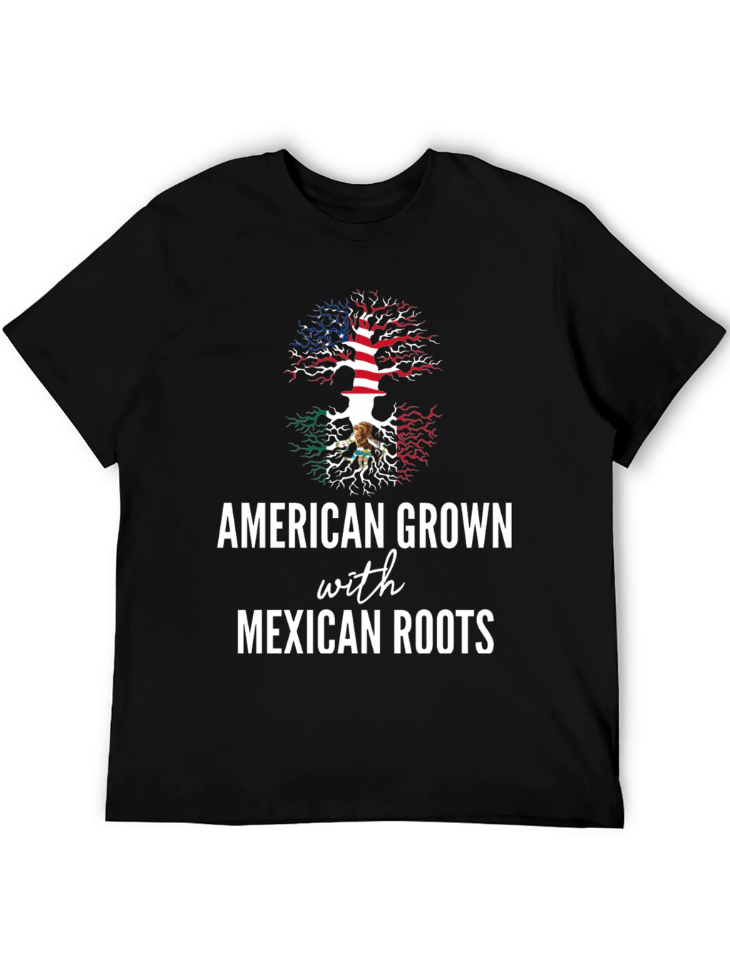 American Grown with Mexican Roots Tee