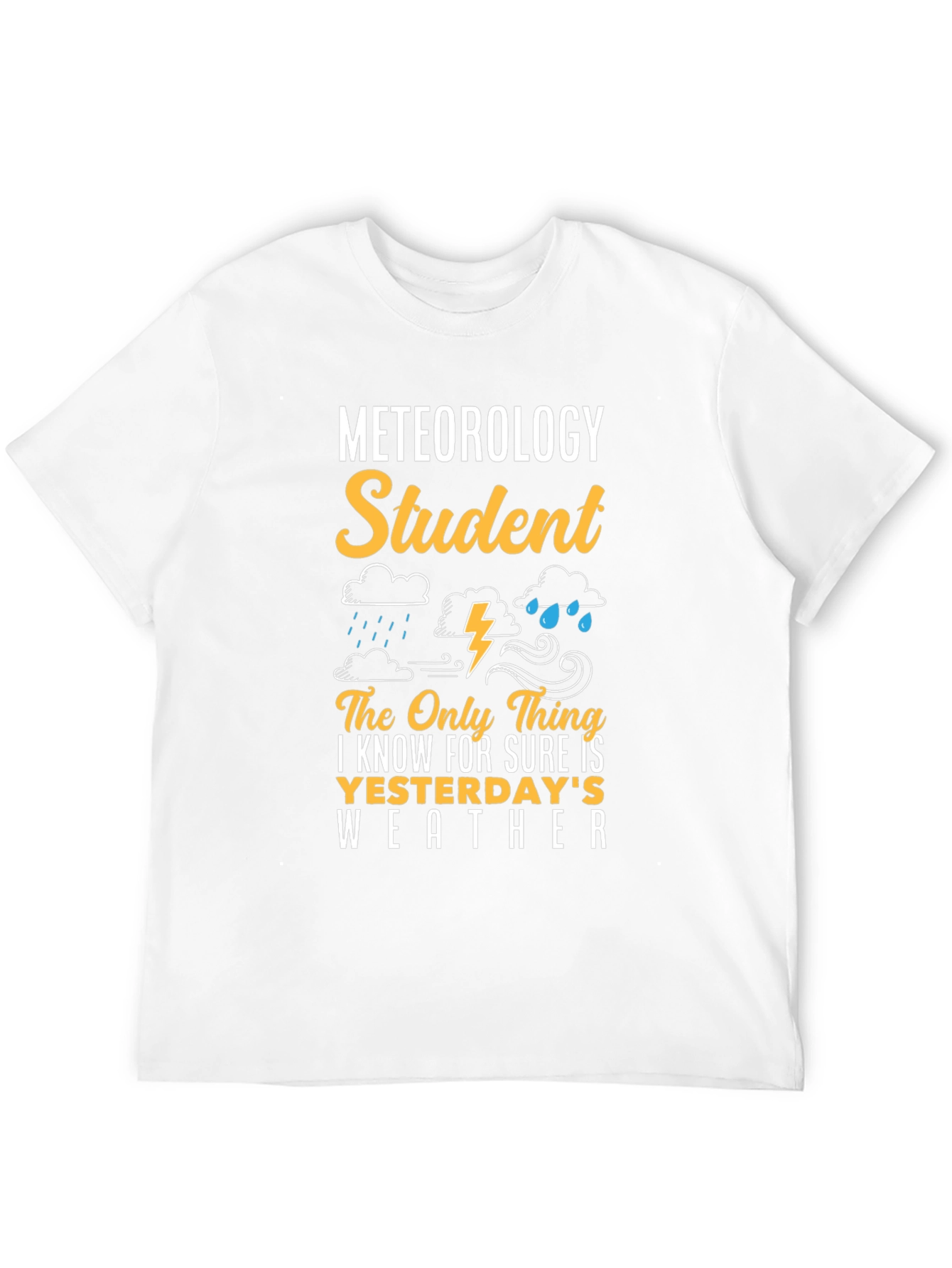 Meteorology Student Funny Weather T-Shirt