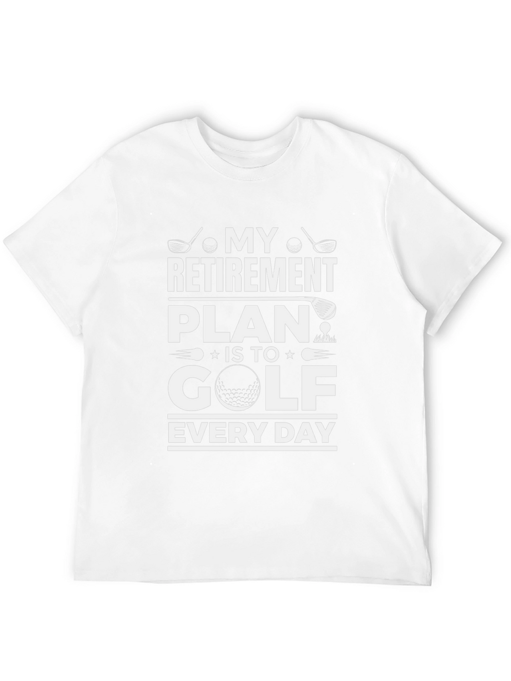 Golf Retirement Plan T-Shirt