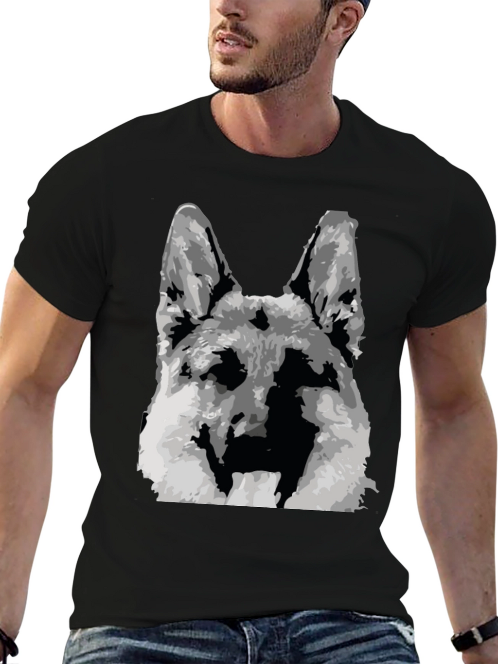 German Shepherd Dog Graphic Tee