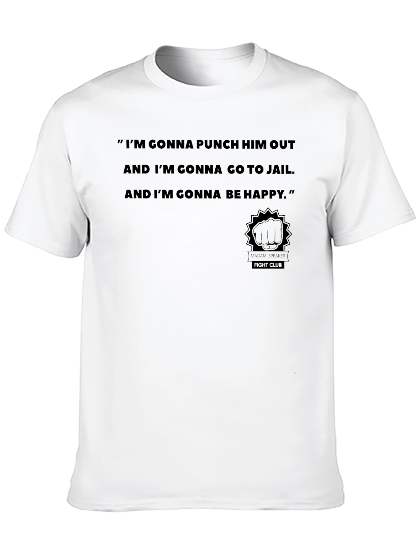 Fight Club Quote Graphic T-Shirt