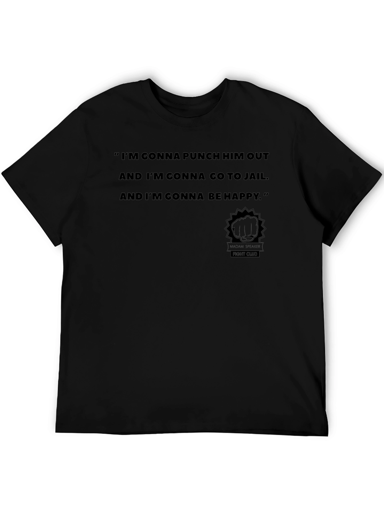 Fight Club Quote Graphic T-Shirt