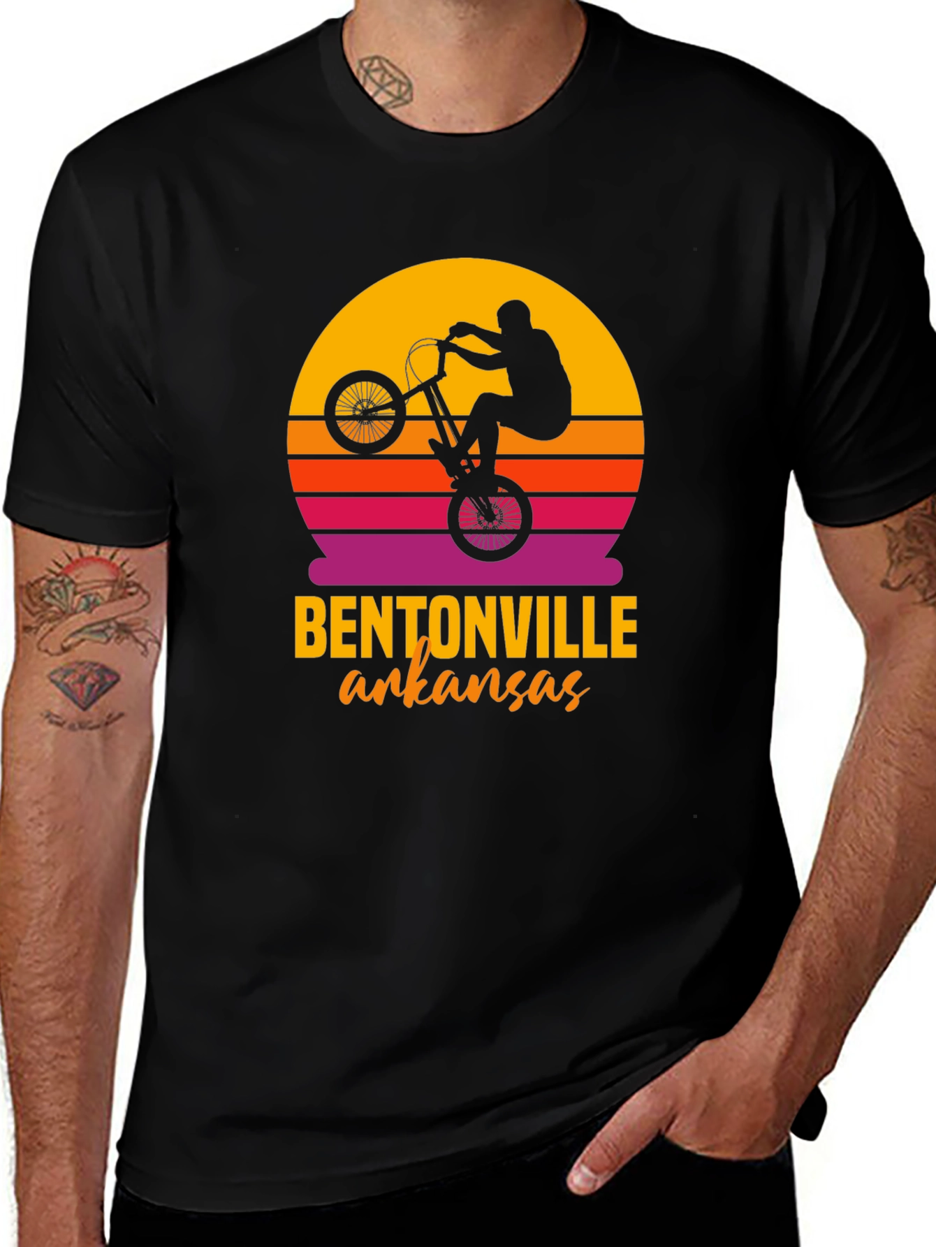 Bentonville Arkansas BMX T-Shirt