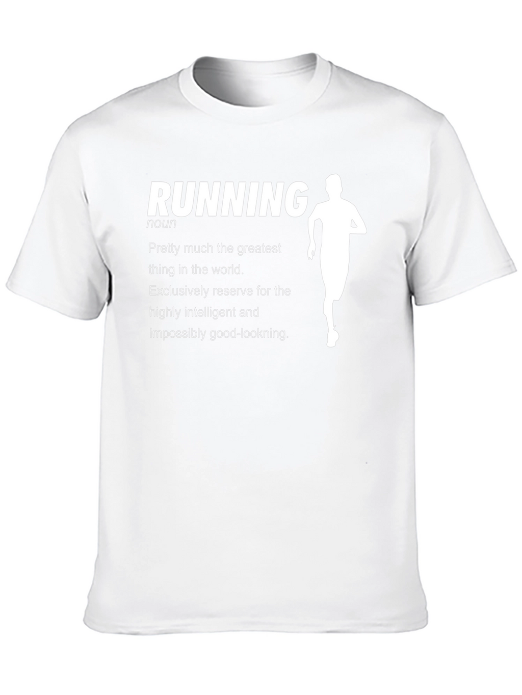 Running Definition Black T-Shirt - Funny Athlete Shirt