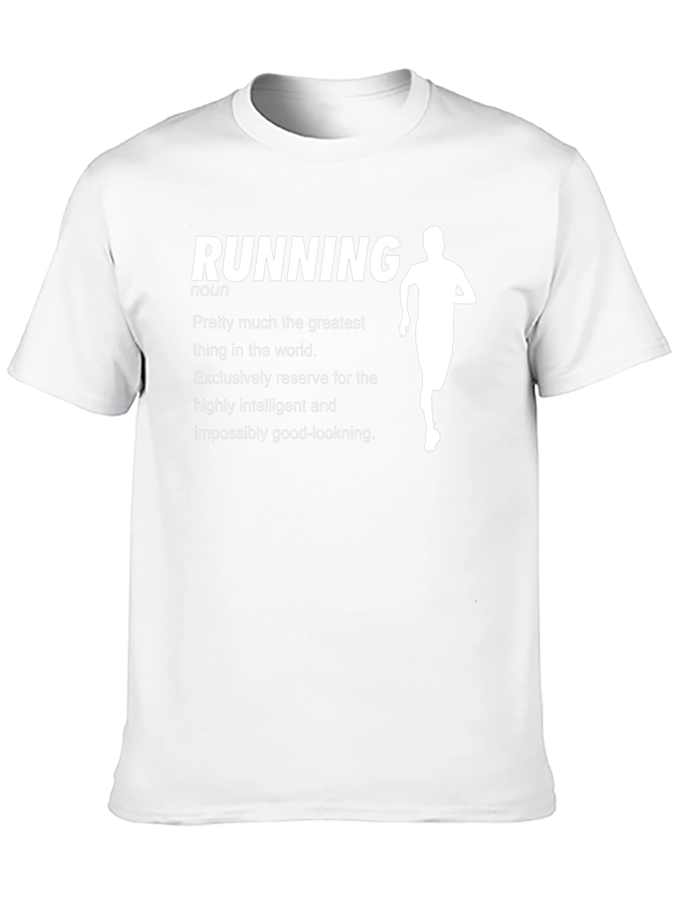 Running Definition Black T-Shirt - Funny Athlete Shirt