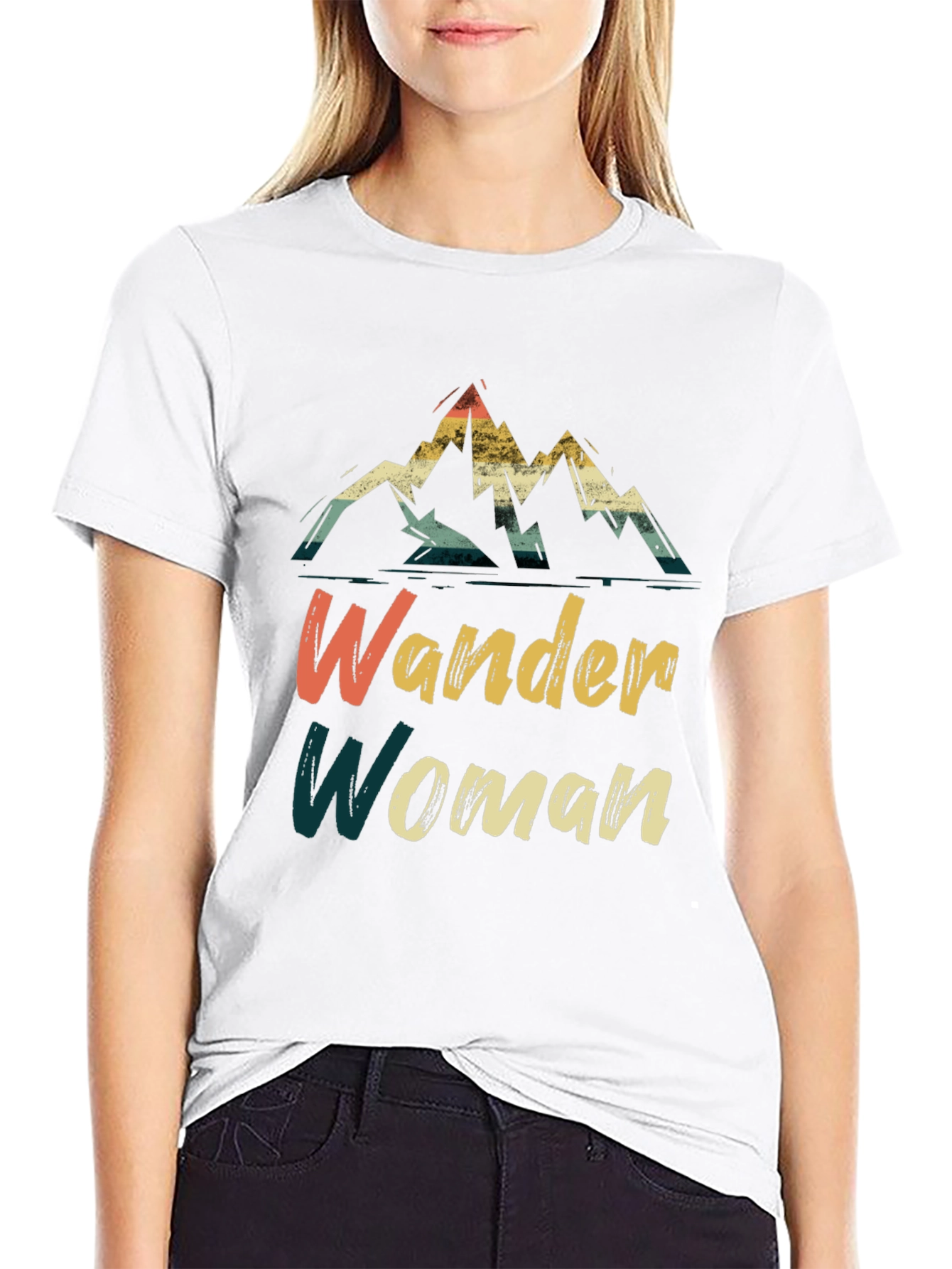 Wander Woman Graphic Tee - Adventure T-Shirt