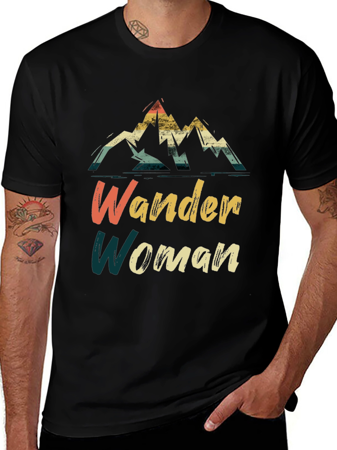 Wander Woman Graphic Tee - Adventure T-Shirt