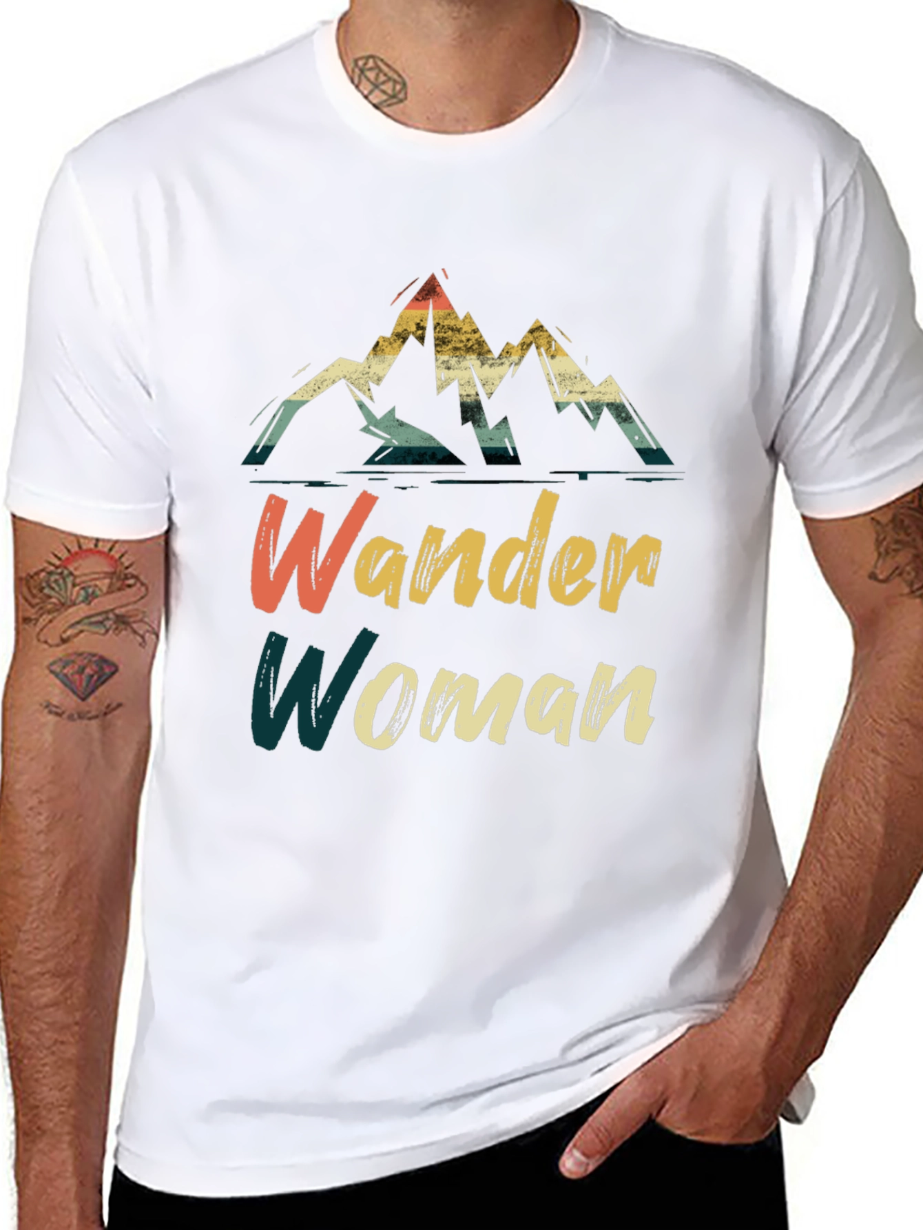 Wander Woman Graphic Tee - Adventure T-Shirt