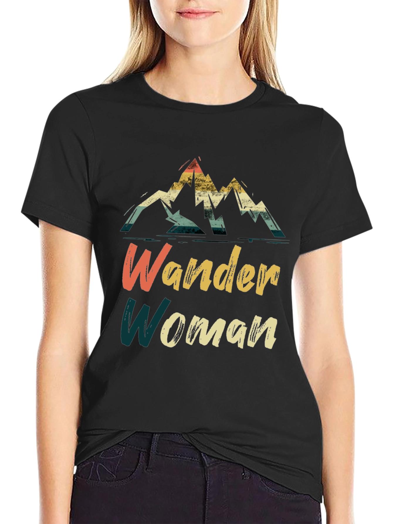 Wander Woman Graphic Tee - Adventure T-Shirt