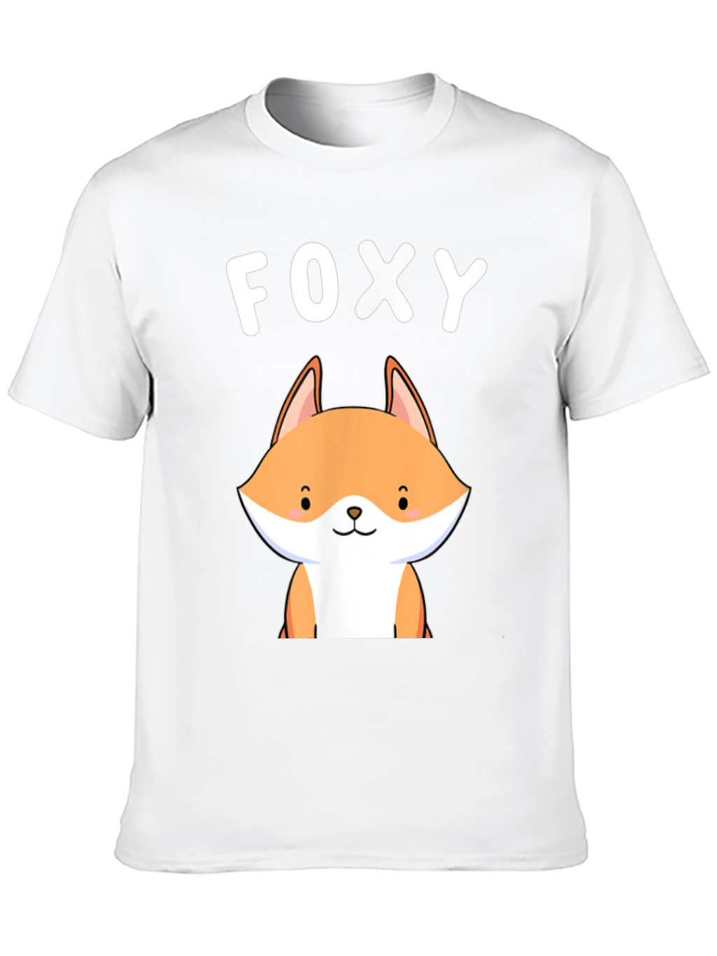 Foxy Graphic Tee - Cute Fox Design