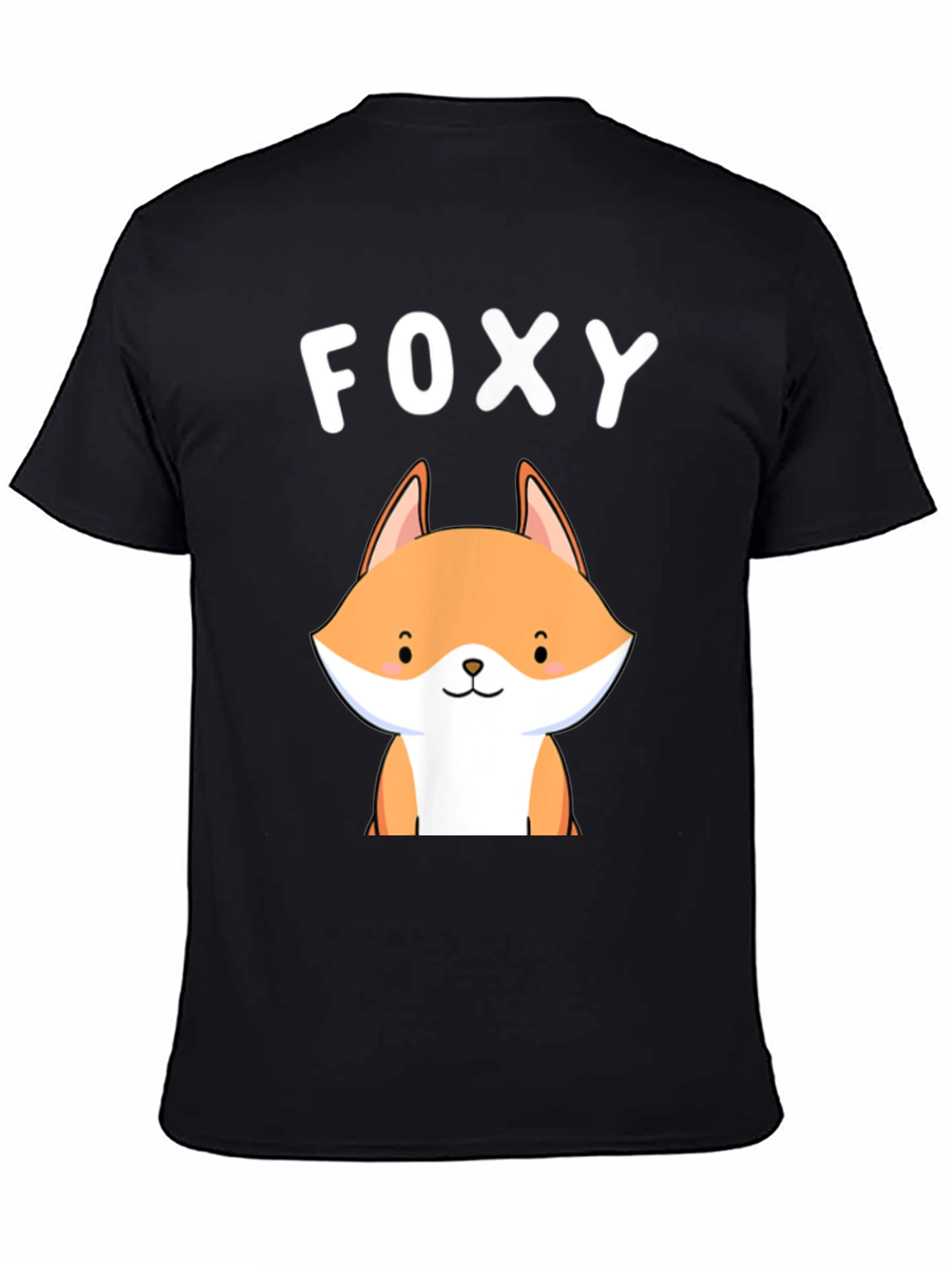 Foxy Graphic Tee - Cute Fox Design