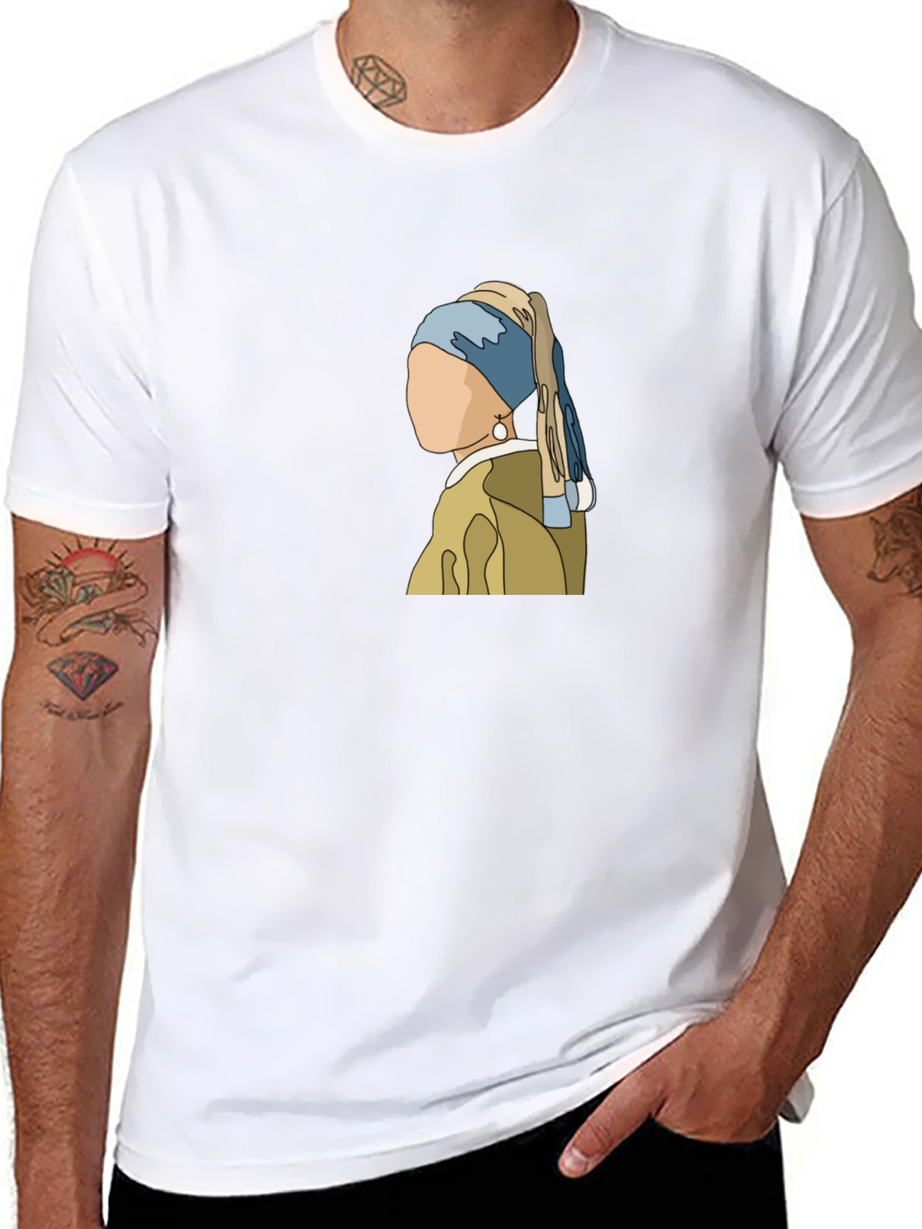 Girl with a Pearl Earring T-Shirt