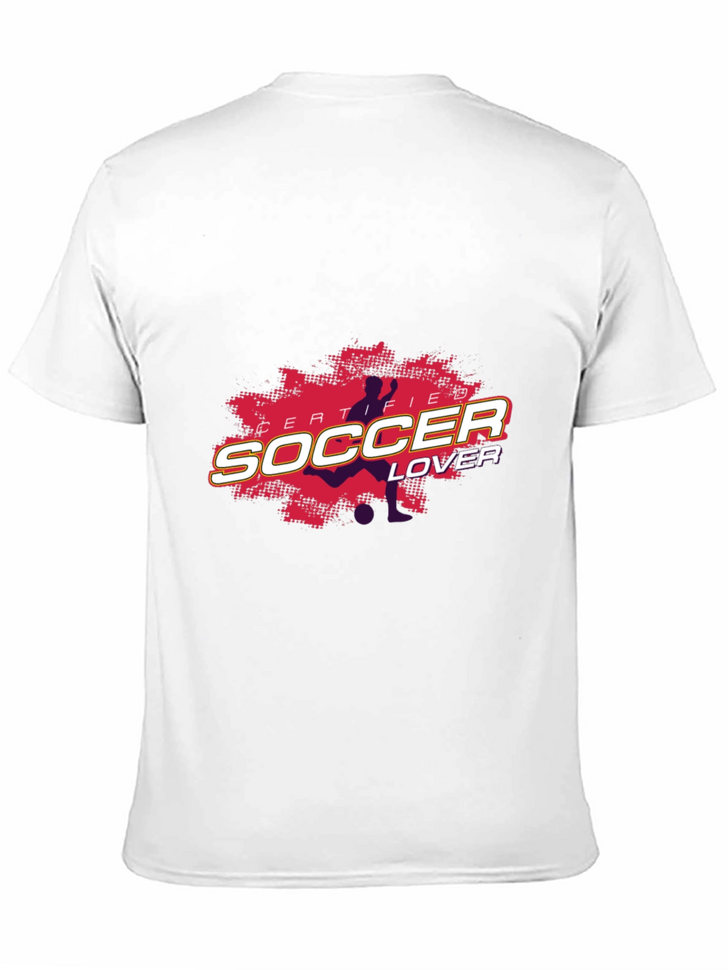 Certified Soccer Lover Graphic T-Shirt
