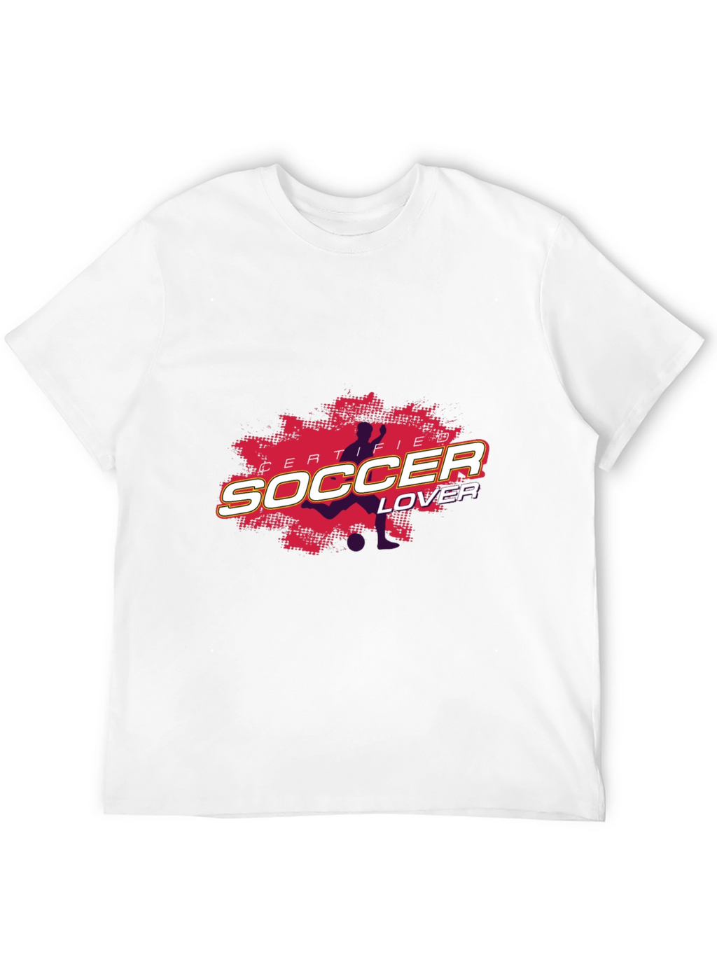 Certified Soccer Lover Graphic T-Shirt