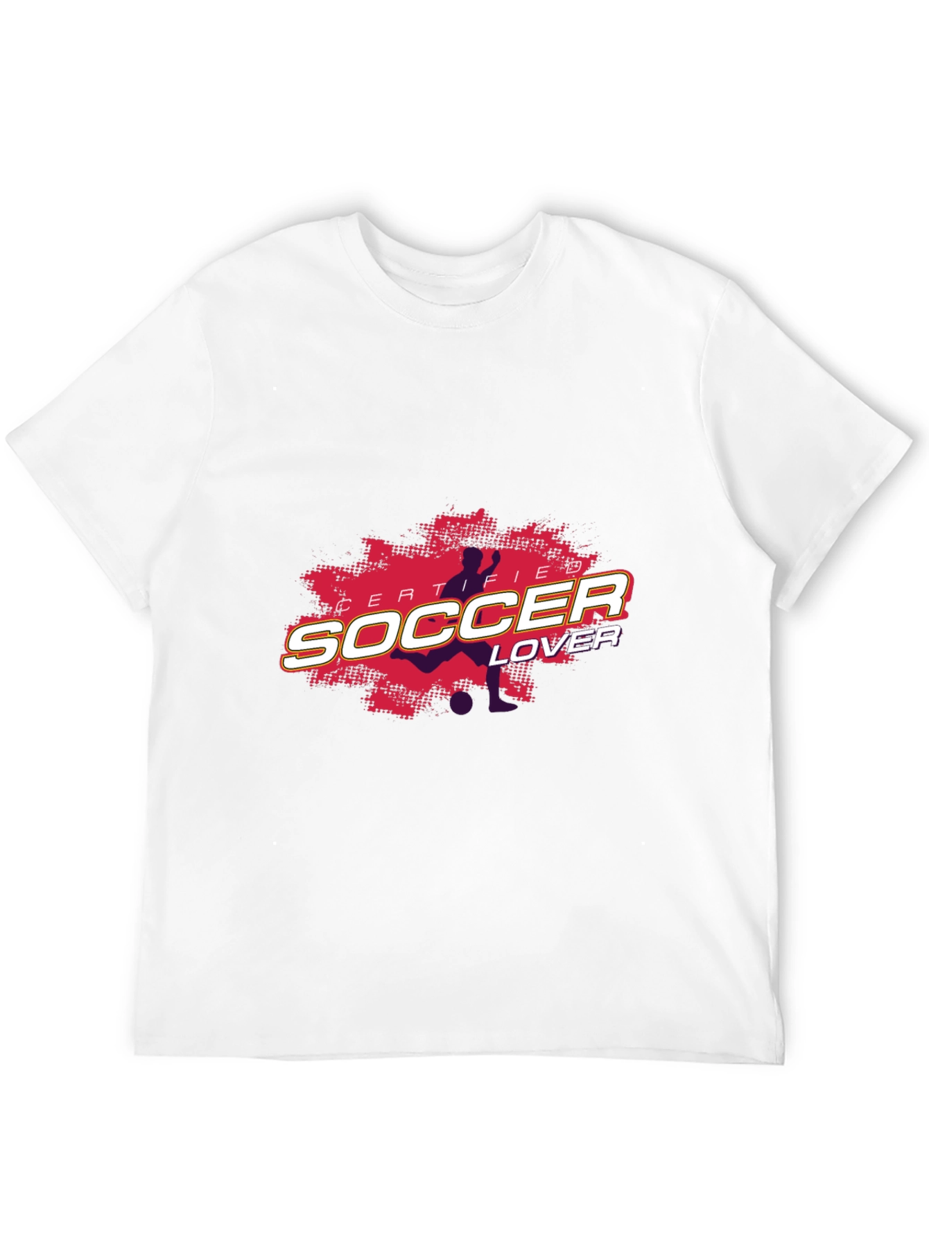 Certified Soccer Lover Graphic T-Shirt
