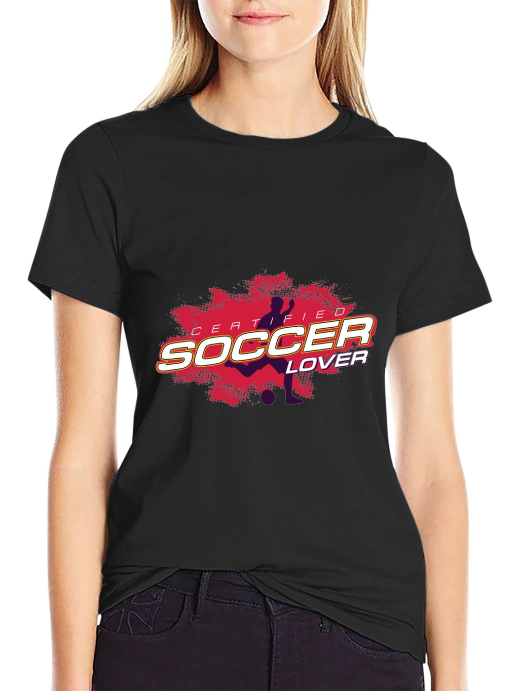 Certified Soccer Lover Graphic T-Shirt