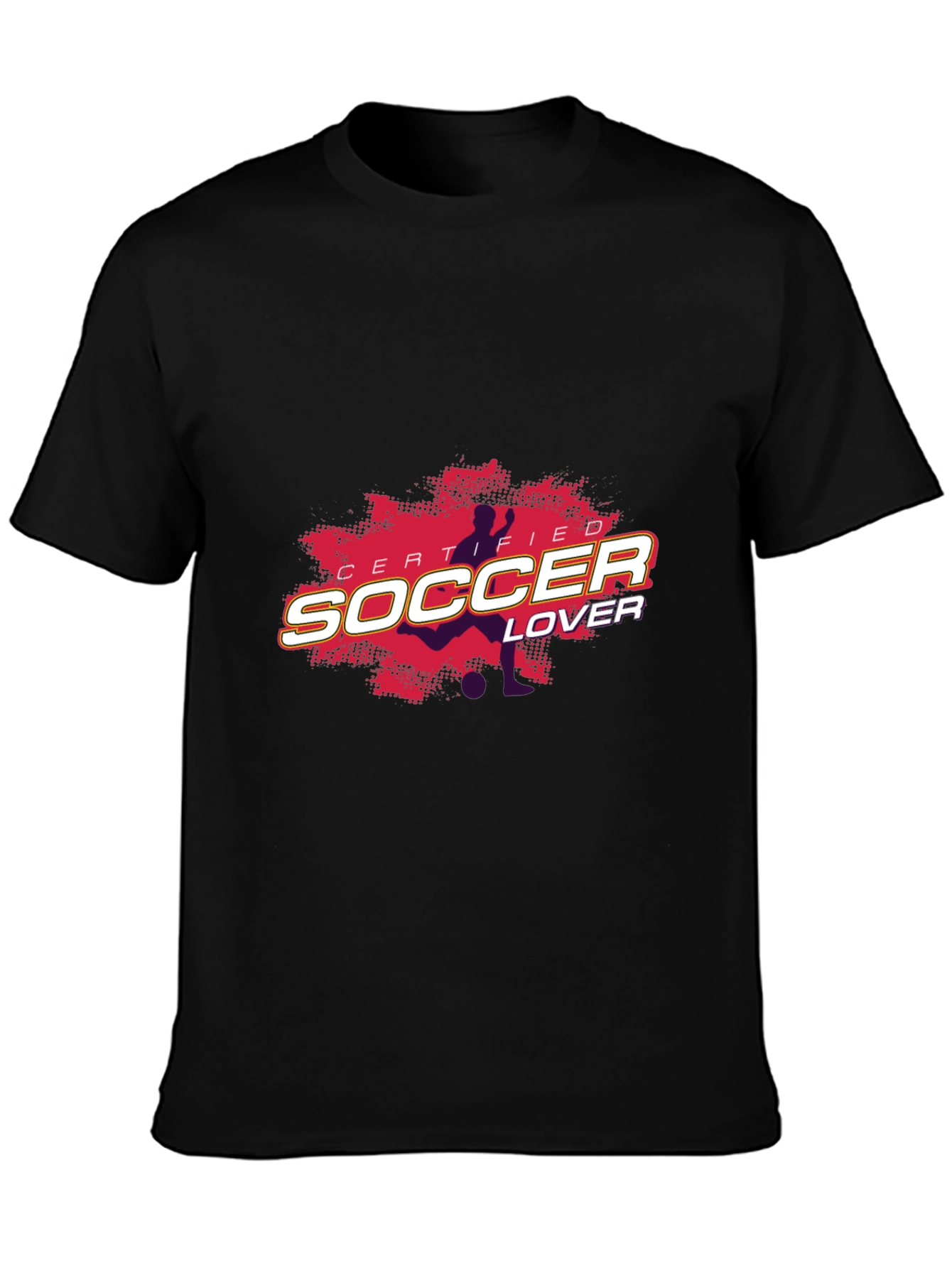 Certified Soccer Lover Graphic T-Shirt