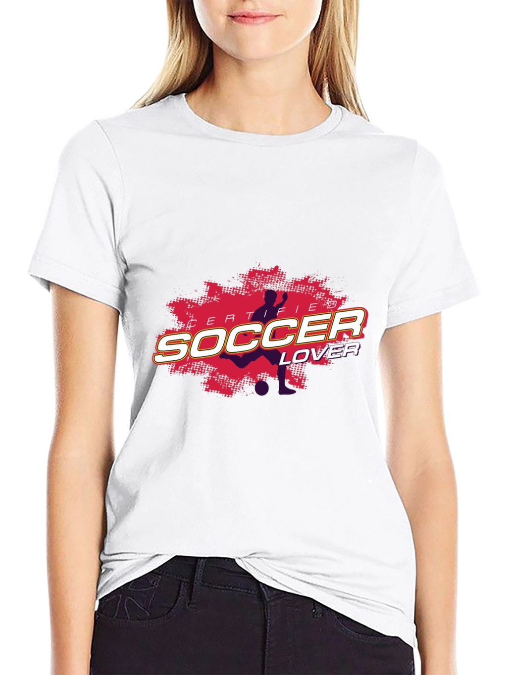 Certified Soccer Lover Graphic T-Shirt