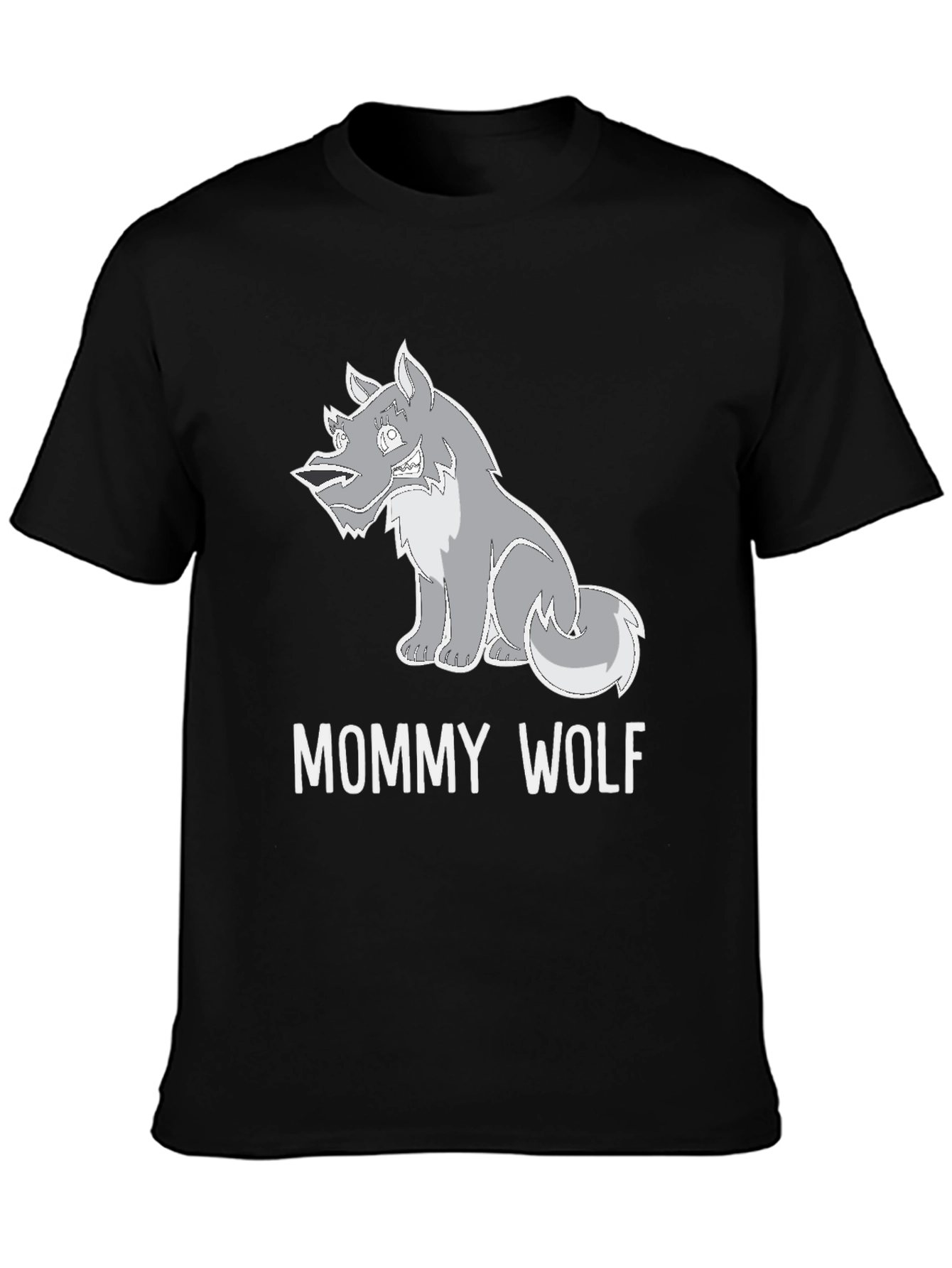 Mommy Wolf Graphic Tee - Fierce & Fun T-Shirt