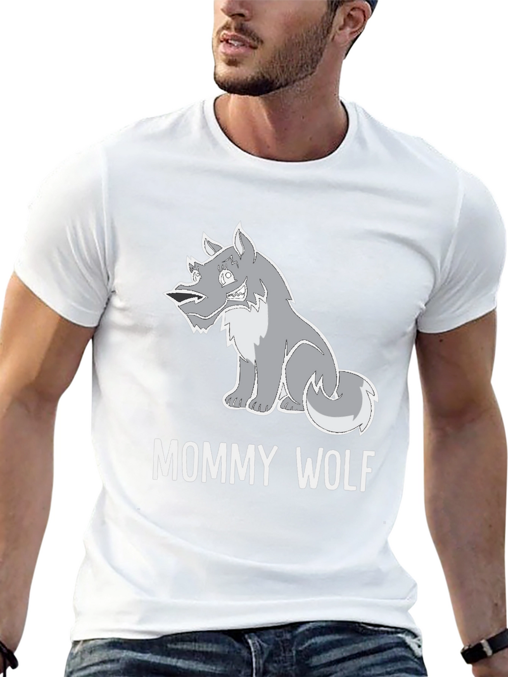 Mommy Wolf Graphic Tee - Fierce & Fun T-Shirt