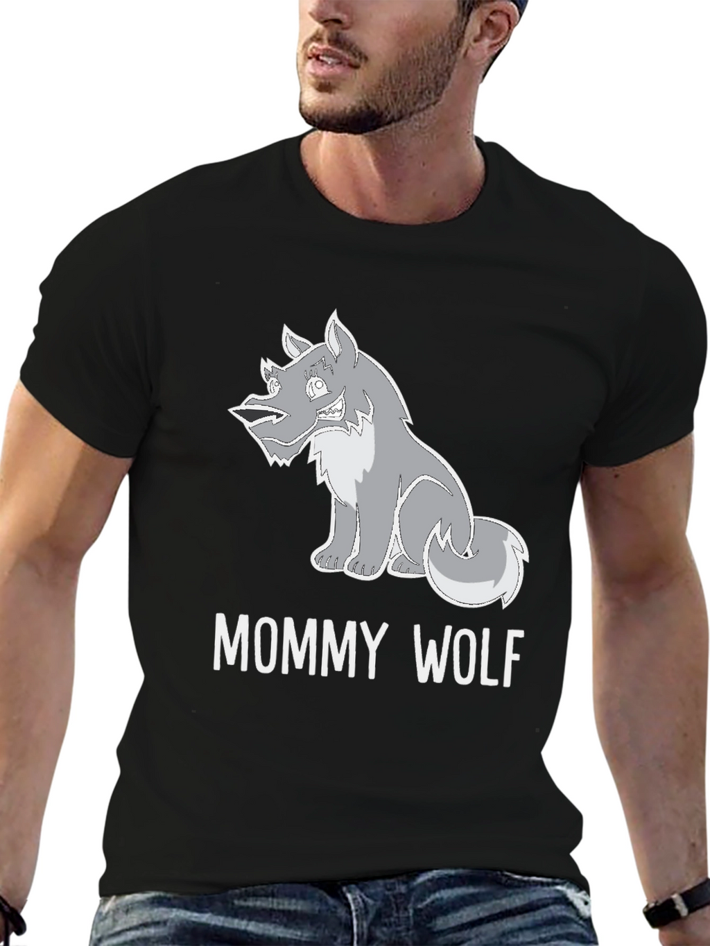 Mommy Wolf Graphic Tee - Fierce & Fun T-Shirt