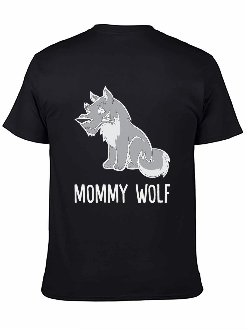 Mommy Wolf Graphic Tee - Fierce & Fun T-Shirt
