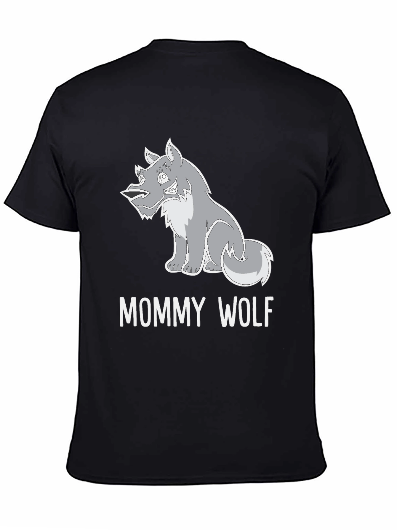 Mommy Wolf Graphic Tee - Fierce & Fun T-Shirt