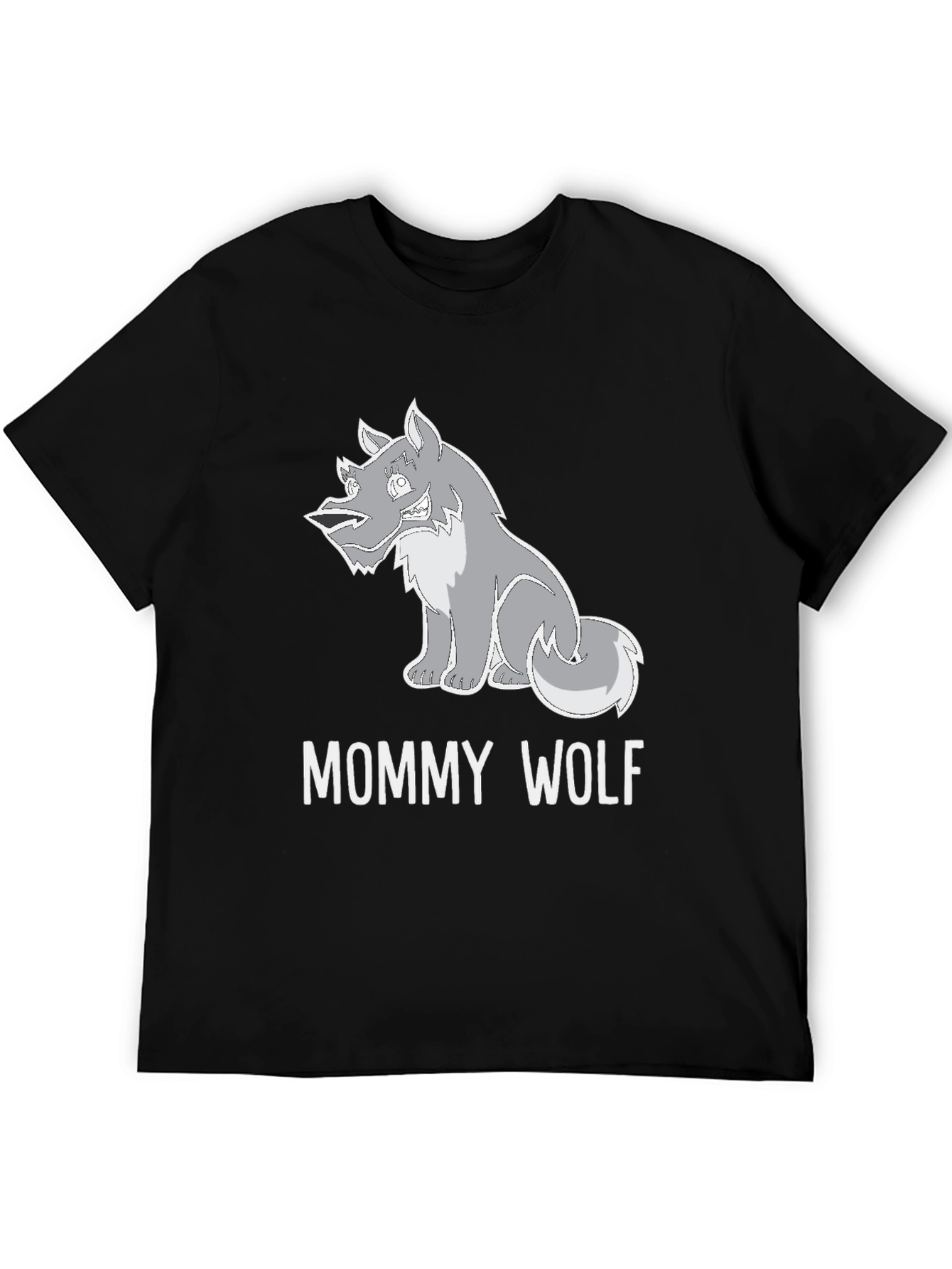Mommy Wolf Graphic Tee - Fierce & Fun T-Shirt