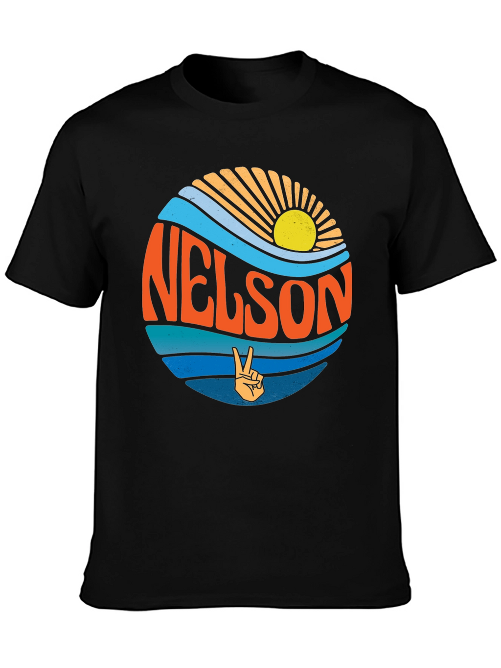 Nelson Retro Style Graphic T-Shirt