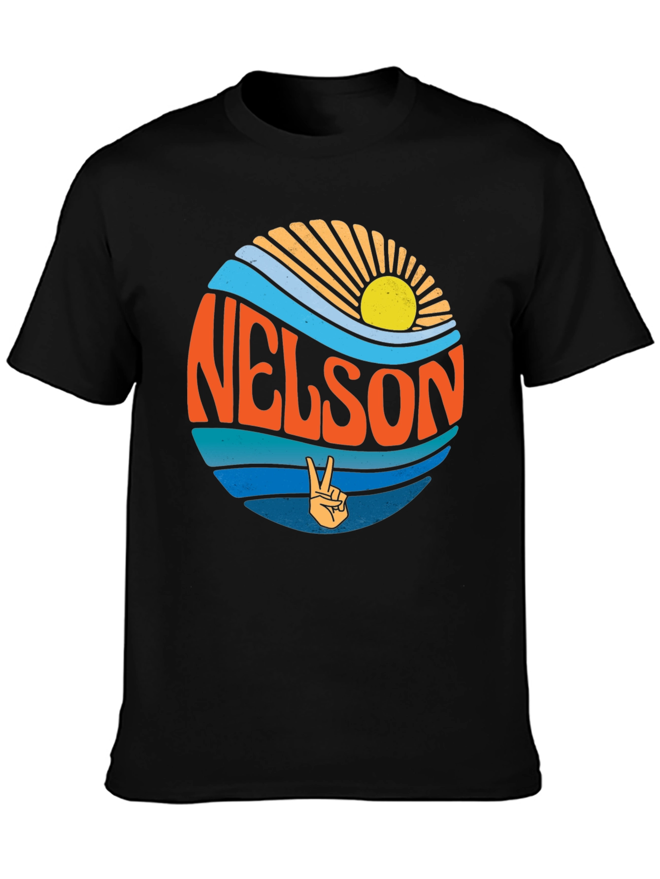 Nelson Retro Style Graphic T-Shirt