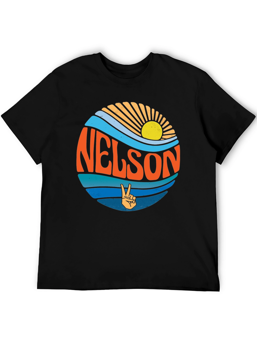 Nelson Retro Style Graphic T-Shirt