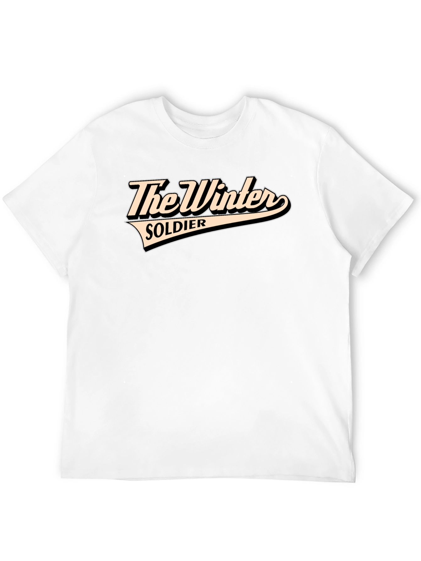 The Winter Soldier Graphic Tee - Black Cotton Blend
