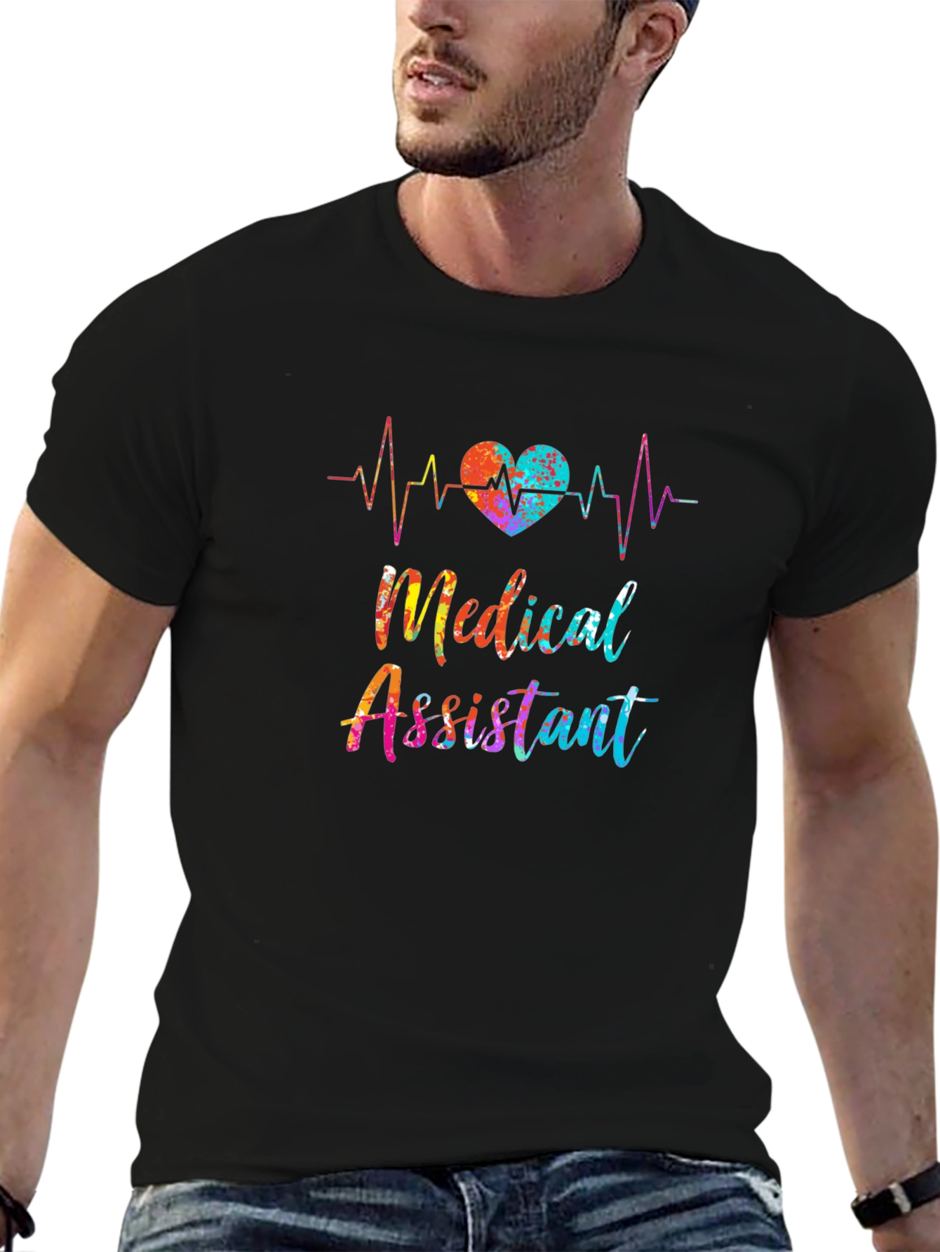 Medical Assistant Heartbeat T-Shirt