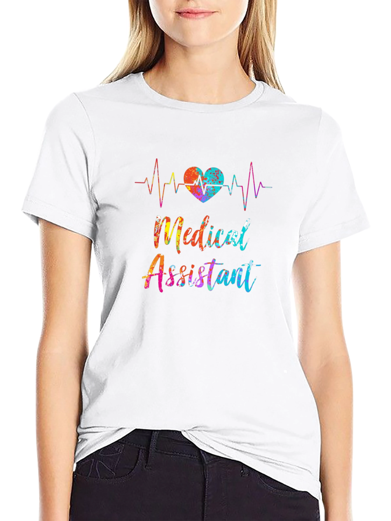 Medical Assistant Heartbeat T-Shirt