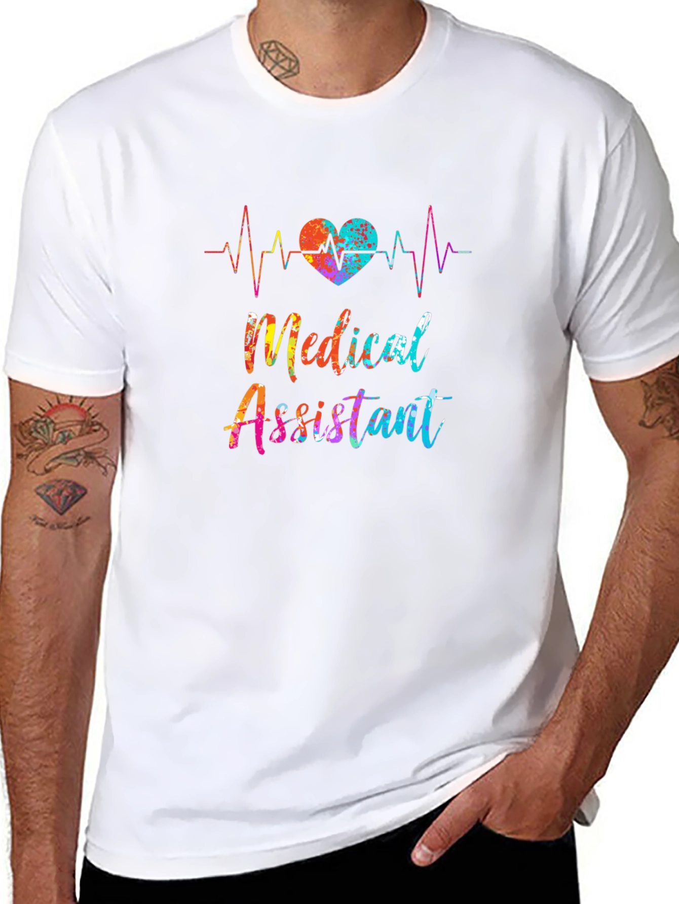Medical Assistant Heartbeat T-Shirt
