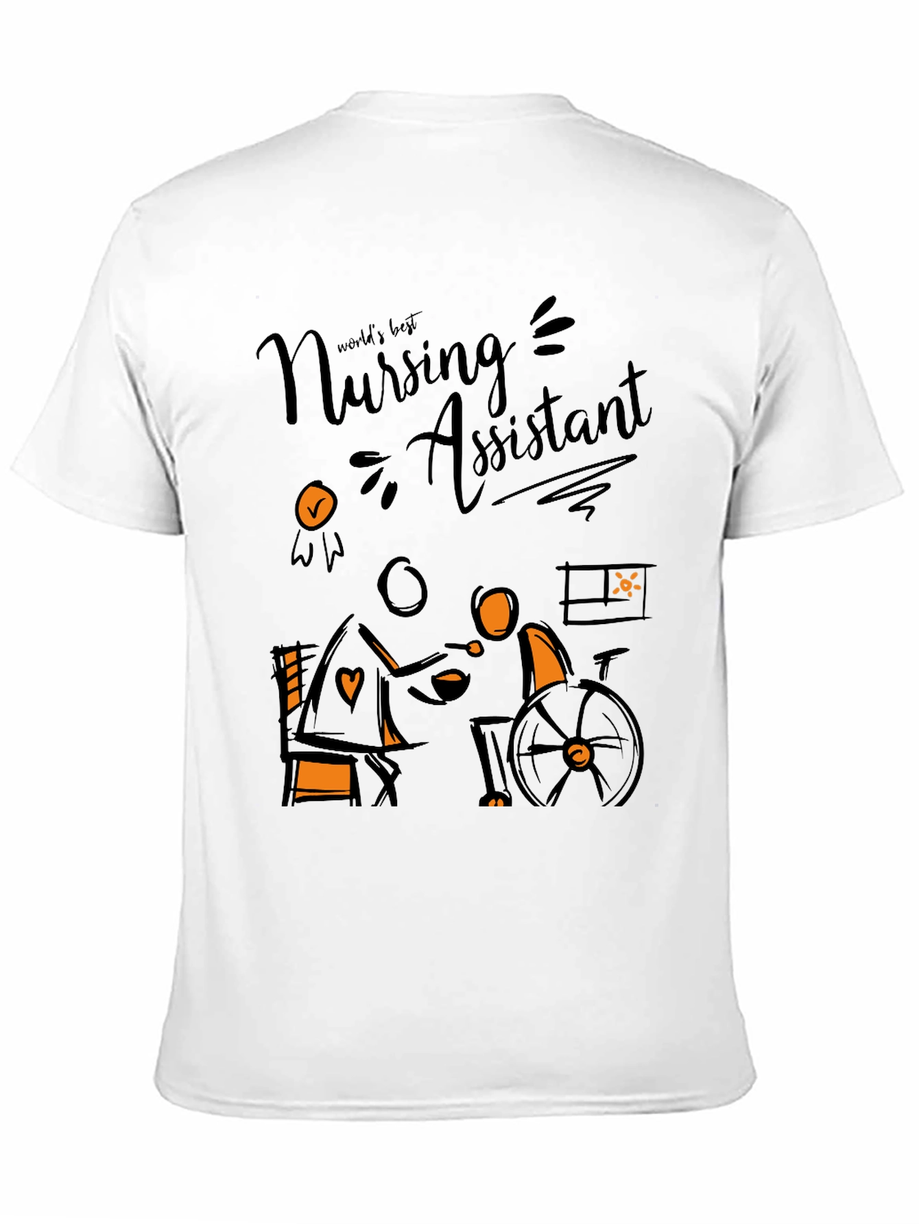 Nursing Assistant Graphic Tee - Caregiver Appreciation