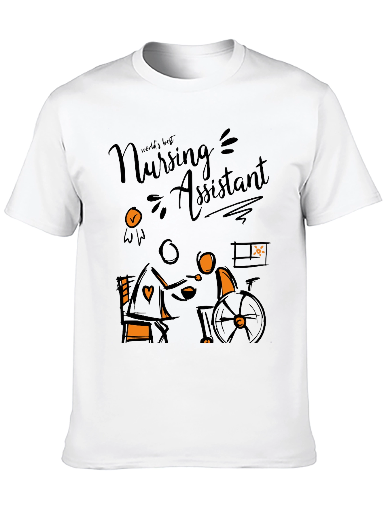 Nursing Assistant Graphic Tee - Caregiver Appreciation